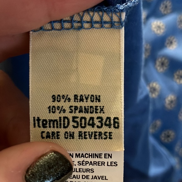 LL Bean Wrap Dress, Large - Picture 7 of 7